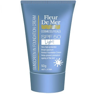 Fleur De Mer, Sunscreen SPF50+ Tinted 50G