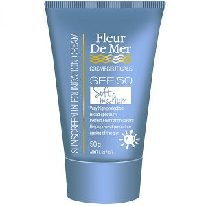Fleur De Mer, Sunscreen SPF50+ Tinted 50G